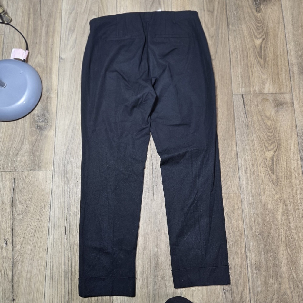 J. Jill Premium Bi-Stretch Pants Women Size 10 Black Pull On Cotton Blend - Picture 8 of 11